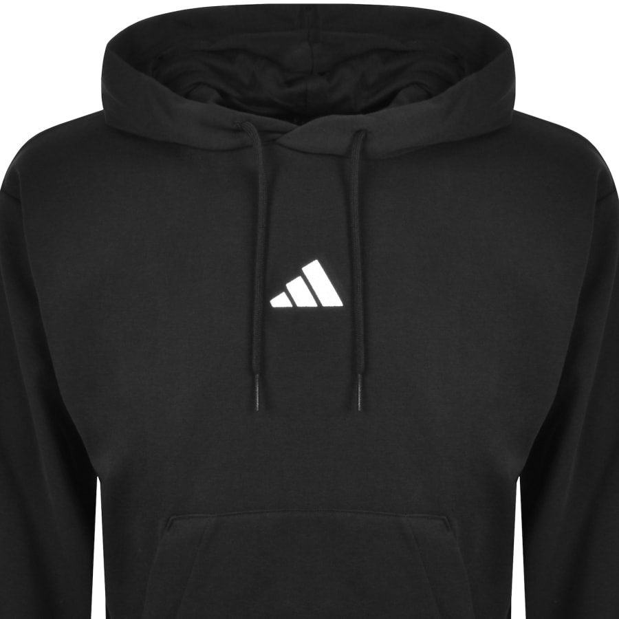 adidas Sportswear Feel Cozy Hoodie Black Mainline Menswear